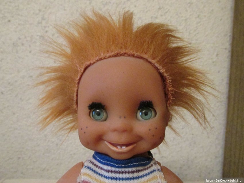 Винтажная кукла и игрушка детства - Кукла ГДР, рыжий "чудик-лесовичок ...