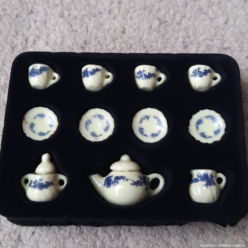 Чайный сервиз #2 — Посуда для кукол (фото 3)