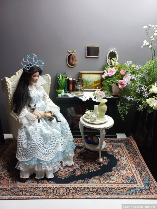 Ковер в коричнево-черных тонах (фото 5)