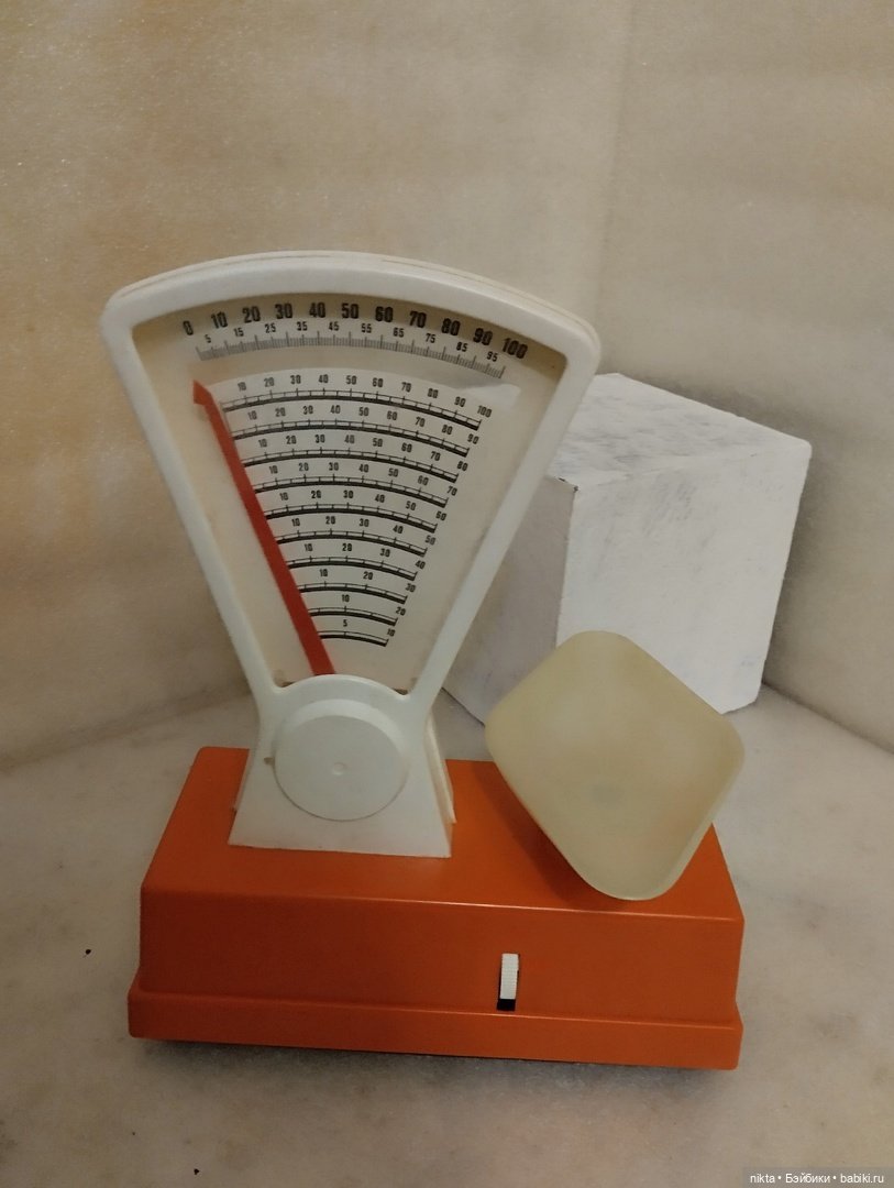 Игрушка СССР Весы в родной коробке (фото 2)