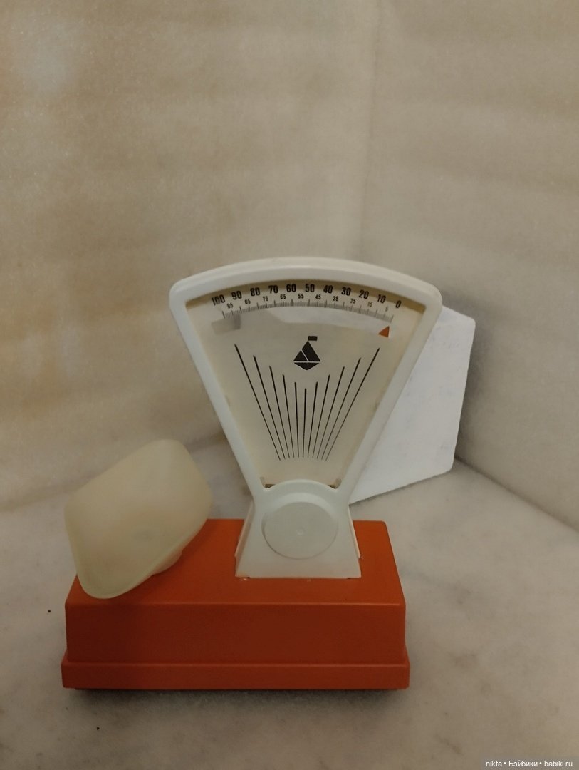 Игрушка СССР Весы в родной коробке (фото 5)