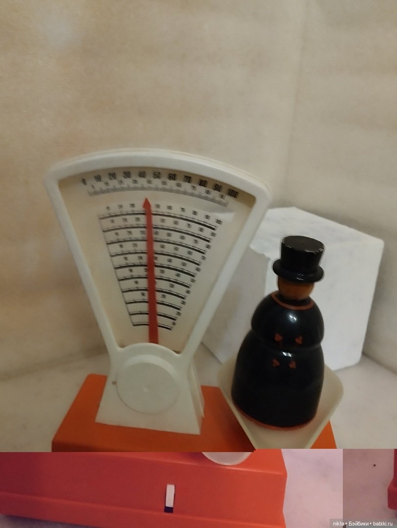Игрушка СССР Весы в родной коробке (фото 4)
