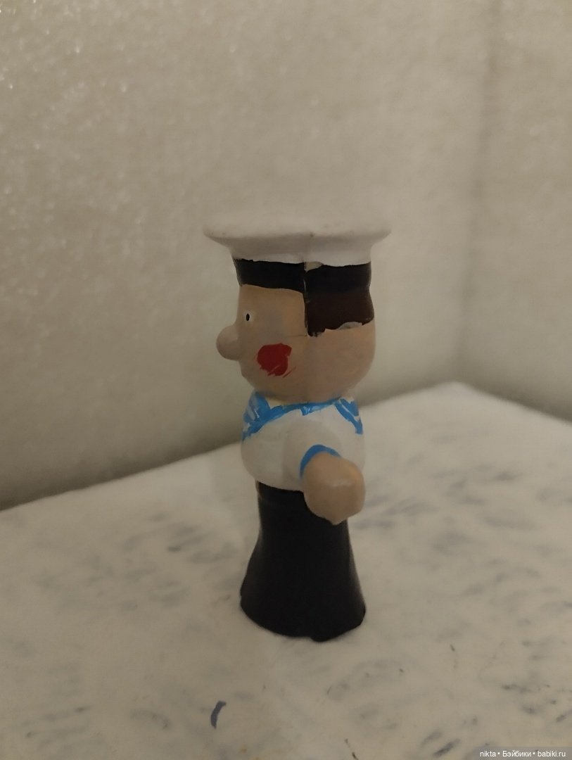 Игрушка СССР Моряк мини — Винтажные куклы и игрушки детства (фото 4)