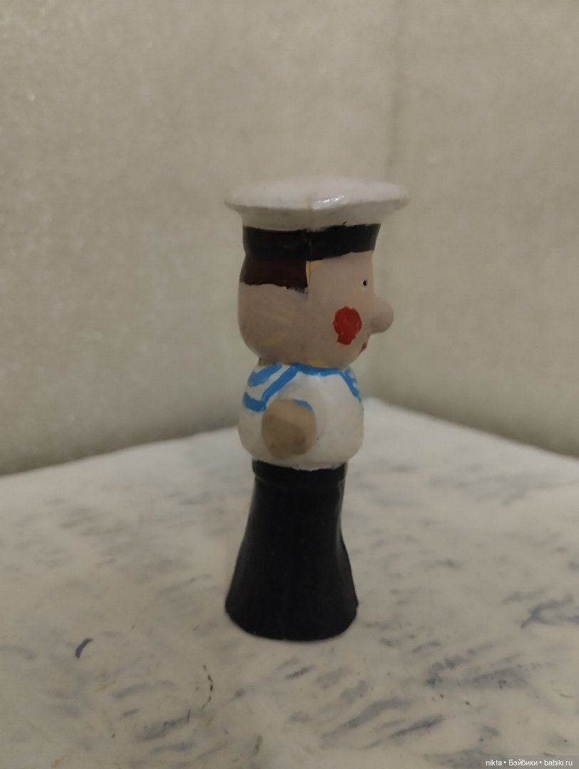 Игрушка СССР Моряк мини — Винтажные куклы и игрушки детства (фото 2)