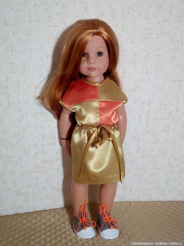 Кукла Ханна Рыжая Готц 2018г (фото 2)