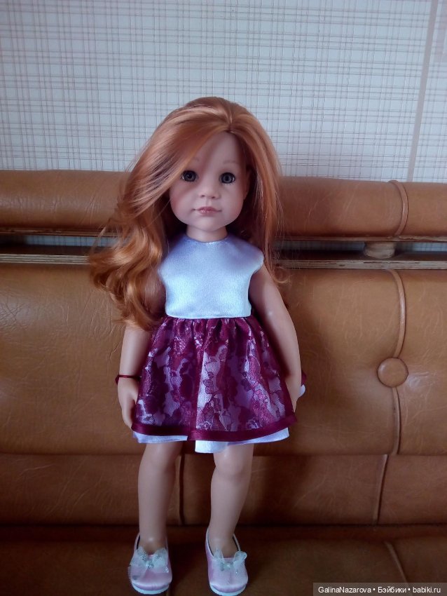 Кукла Ханна Рыжая Готц 2018г (фото 3)