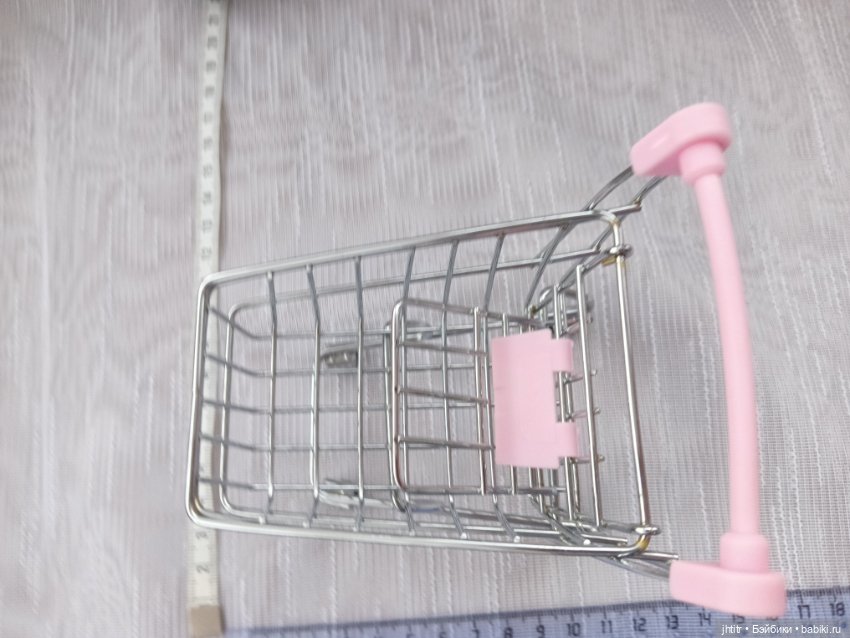 Тележка для покупок — Кукольная мебель (фото 2)