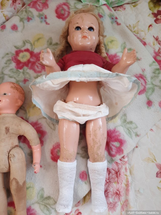 Кукла СССР фабрика Победа, прессопилки (фото 2)