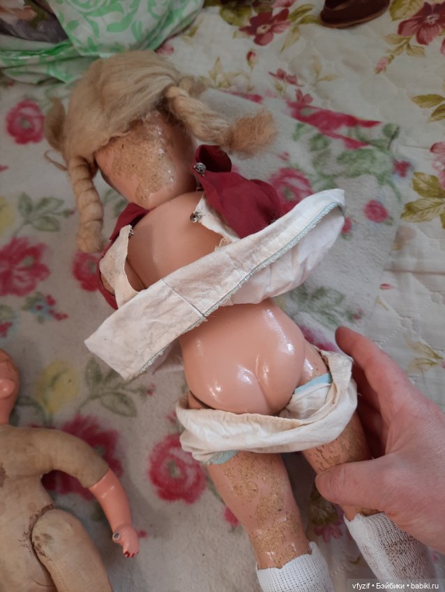 Кукла СССР фабрика Победа, прессопилки (фото 3)