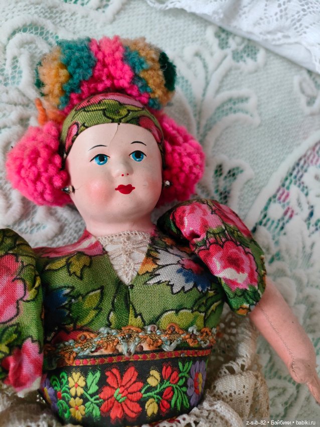 Антикварная кукла Венгрия (фото 5)