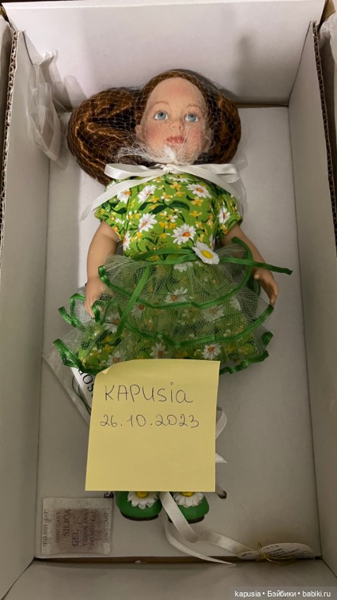 Birthday Baby-Abbie от Effanbee Mrs. Willowby’s First Grade Class (фото 2)