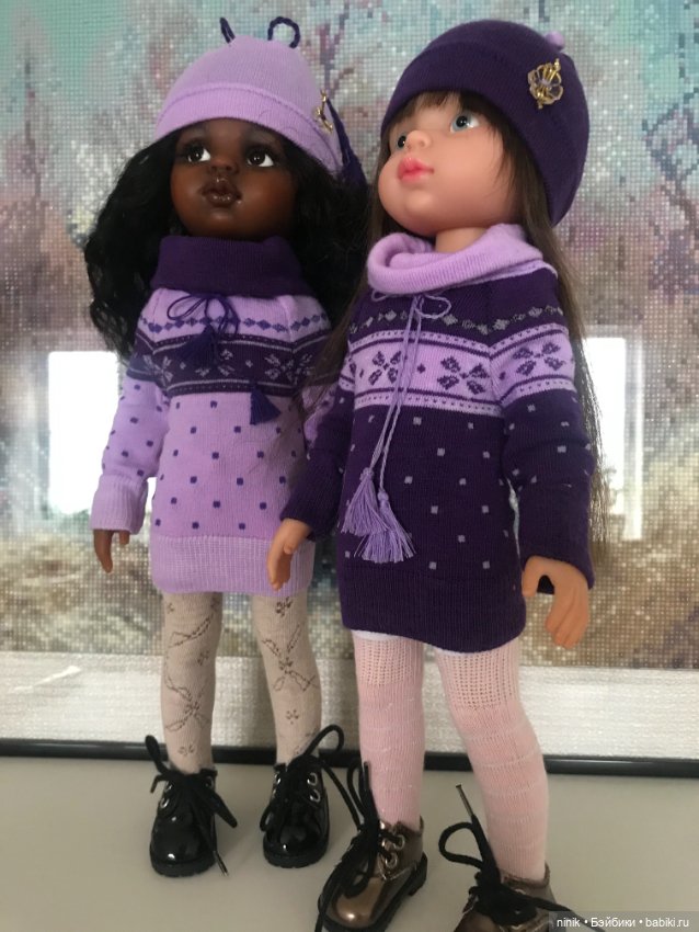 Шапочка и платье — Одежда для кукол (фото 6)