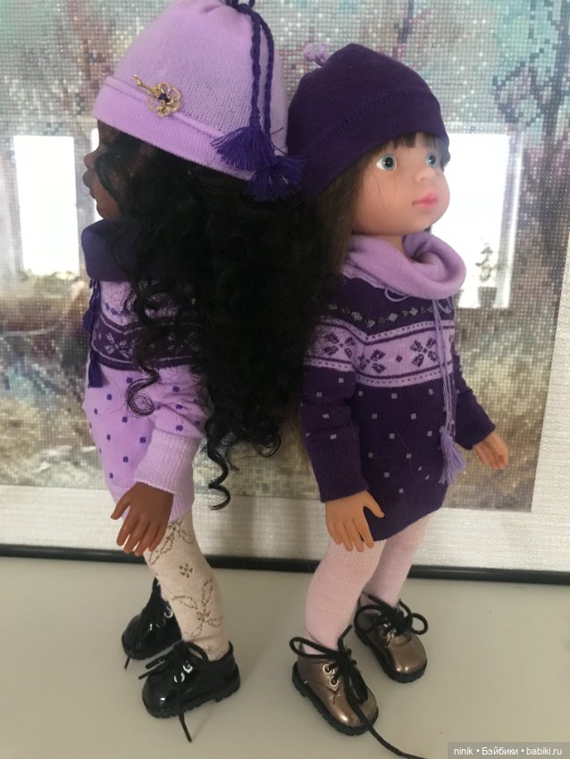 Шапочка и платье — Одежда для кукол (фото 4)