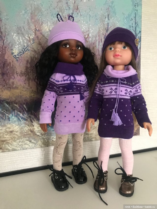 Шапочка и платье — Одежда для кукол (фото 7)