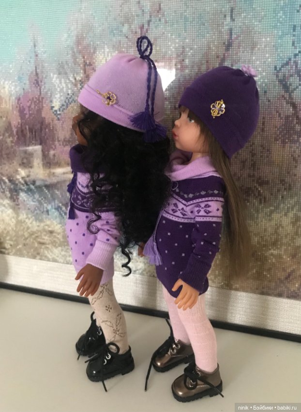 Шапочка и платье — Одежда для кукол (фото 5)