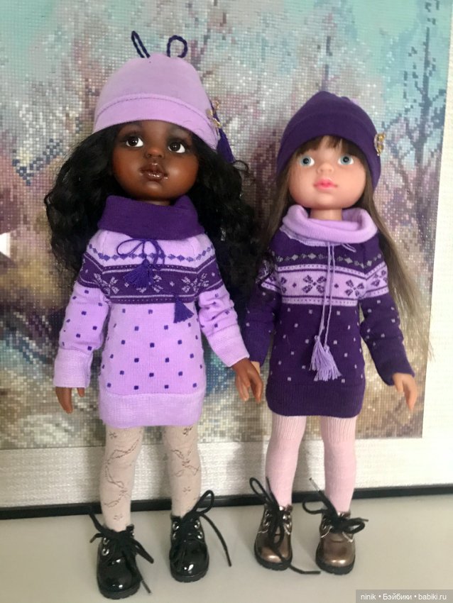 Шапочка и платье — Одежда для кукол (фото 10)
