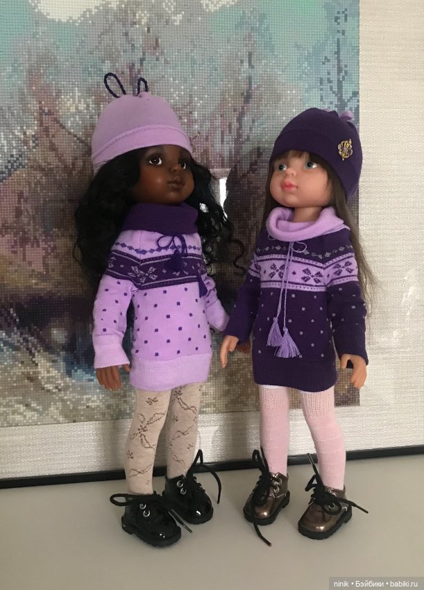 Шапочка и платье — Одежда для кукол