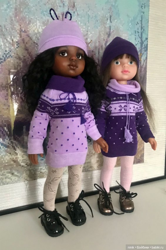 Шапочка и платье — Одежда для кукол (фото 9)