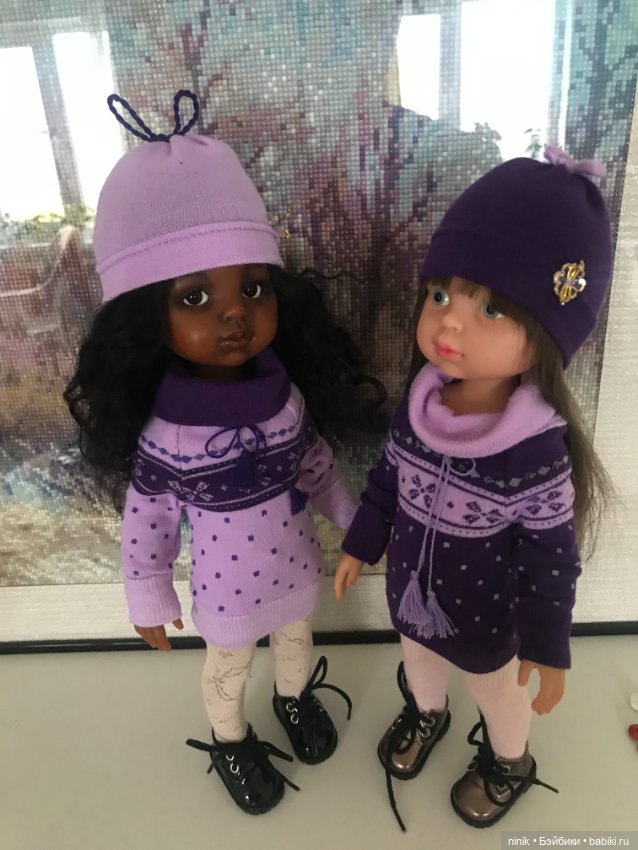 Шапочка и платье — Одежда для кукол (фото 3)