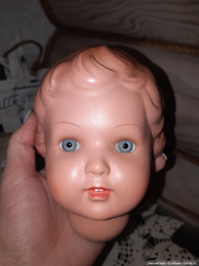 Голова куклы Schildkrot — Винтажные куклы и игрушки детства (фото 2)
