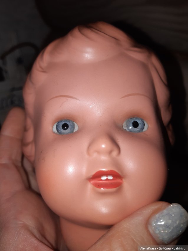 Голова куклы Schildkrot — Винтажные куклы и игрушки детства (фото 3)