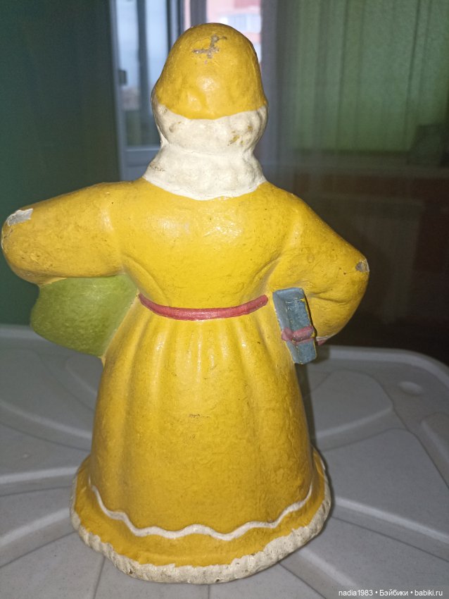 Опилочный Дед Мороз — Винтажные куклы и игрушки детства (фото 6)