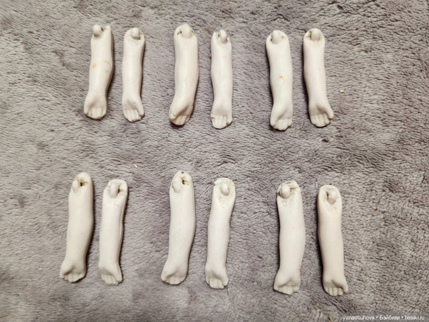 Антикварные фарфоровые ручки (фото 2)