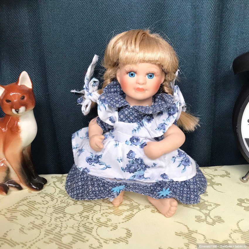 Фарфоровая кукла 20 см — Фарфоровые куклы
