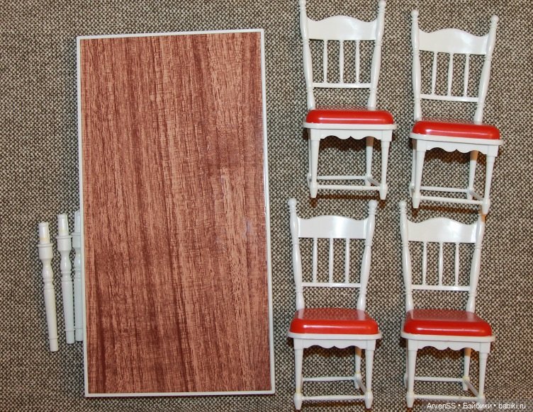 Раритетный набор столовой мебели для Ликки 2 поколения компании Такара (фото 5)