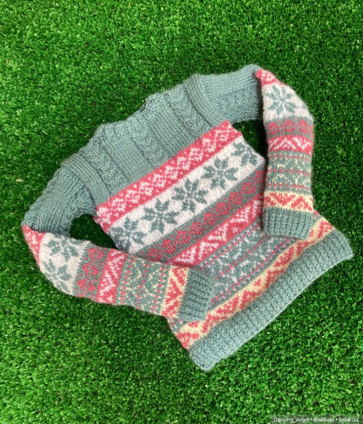 Жаккардовый джемпер для Sd