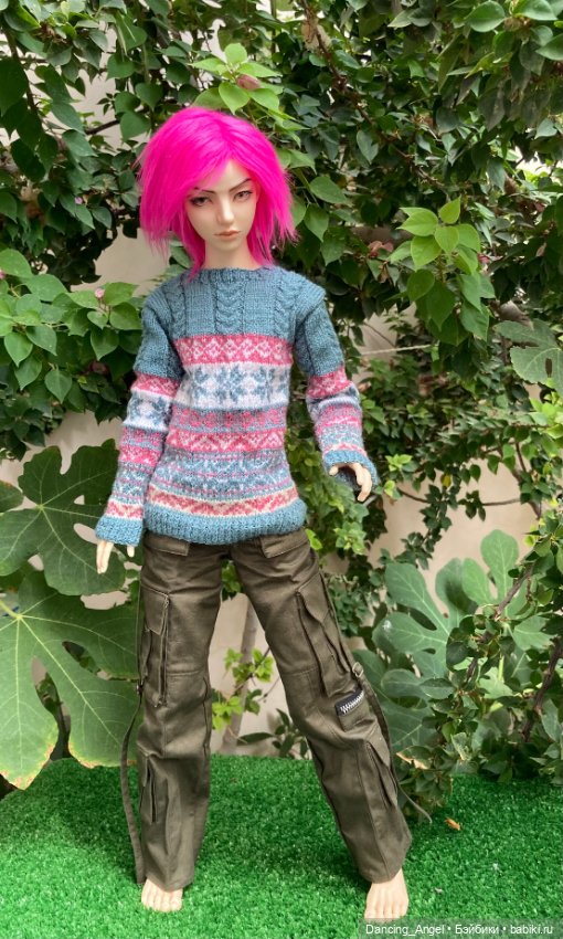 Жаккардовый джемпер для Sd (фото 4)