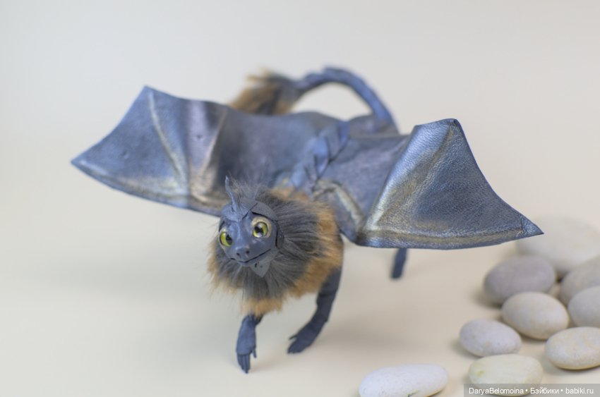 Серо-голубой дракон с рыжей гривой (фото 7)