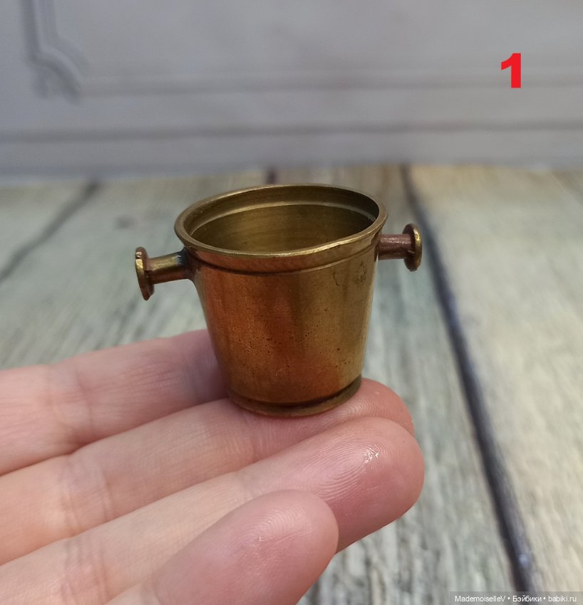 Ступки — Миниатюра для кукол (фото 3)