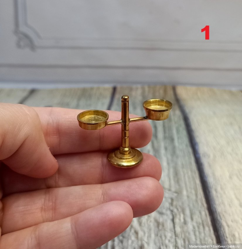 Весы, мельницы и т.д — Миниатюра для кукол (фото 3)