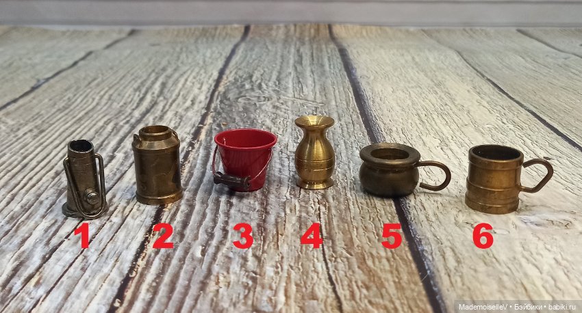 Утварь — Миниатюра для кукол (фото 2)