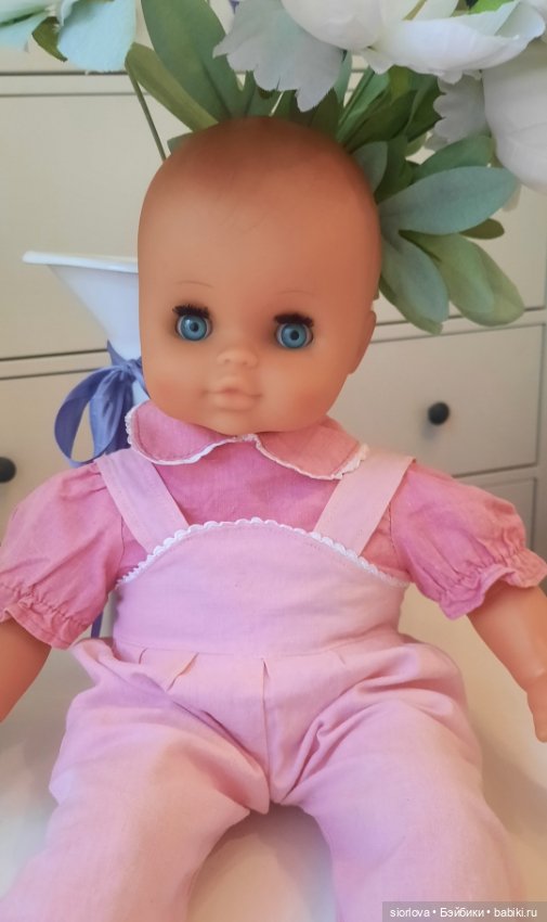 Немецкий пупс 42 см 1985 г