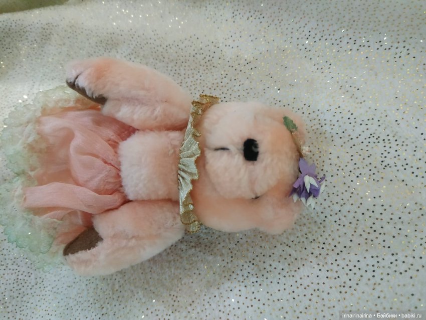 Елена и медведь (296.6) — Фарфоровые куклы (фото 6)