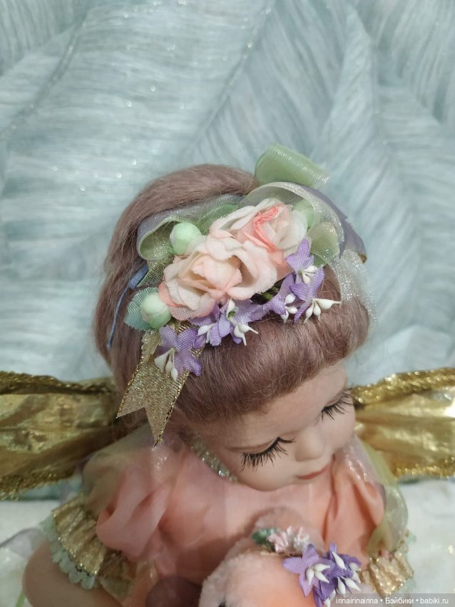 Елена и медведь (296.6) — Фарфоровые куклы (фото 5)