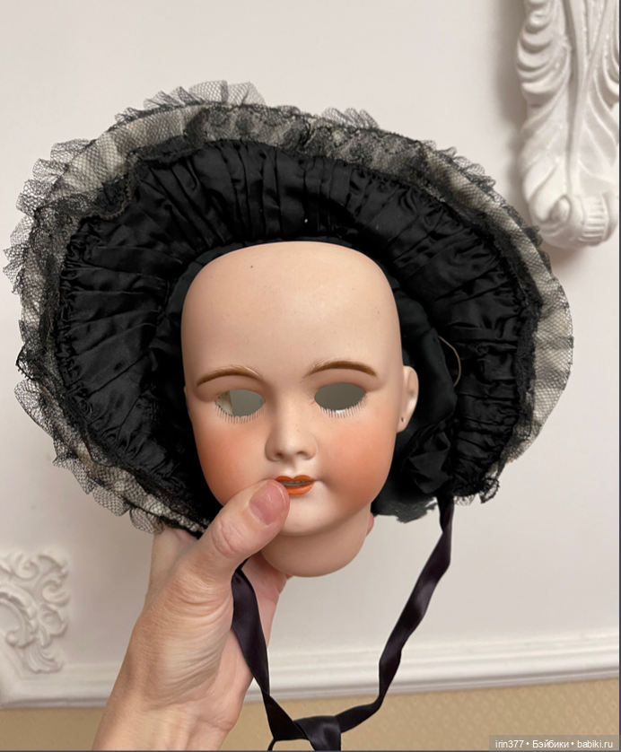 Боннет для антикварной куклы