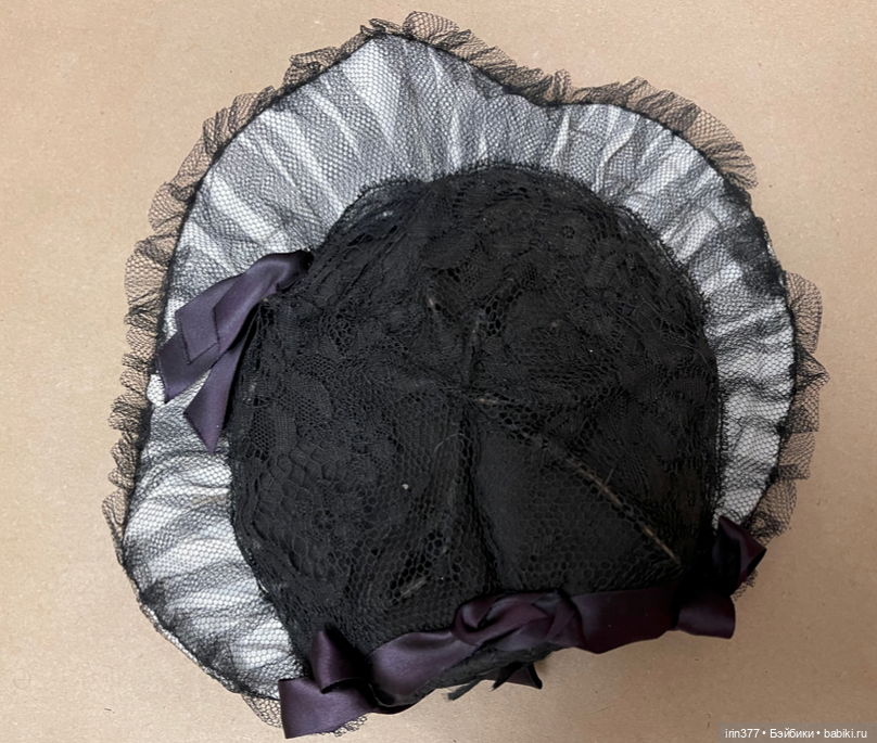 Боннет для антикварной куклы (фото 2)