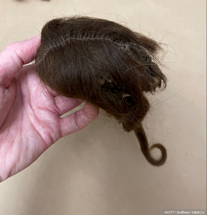 Парик старинный — Другое для антикварных кукол (фото 4)