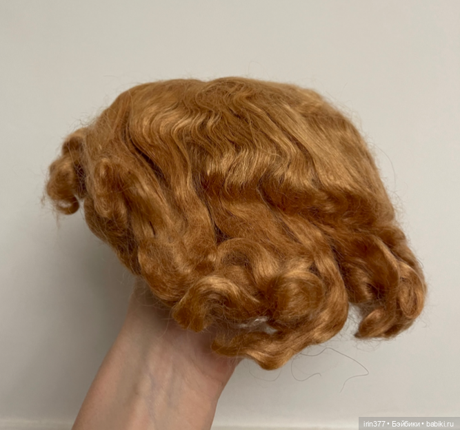 Парик мохер натуральный — Другое для антикварных кукол (фото 3)