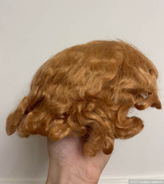 Парик мохер натуральный — Другое для антикварных кукол (фото 2)