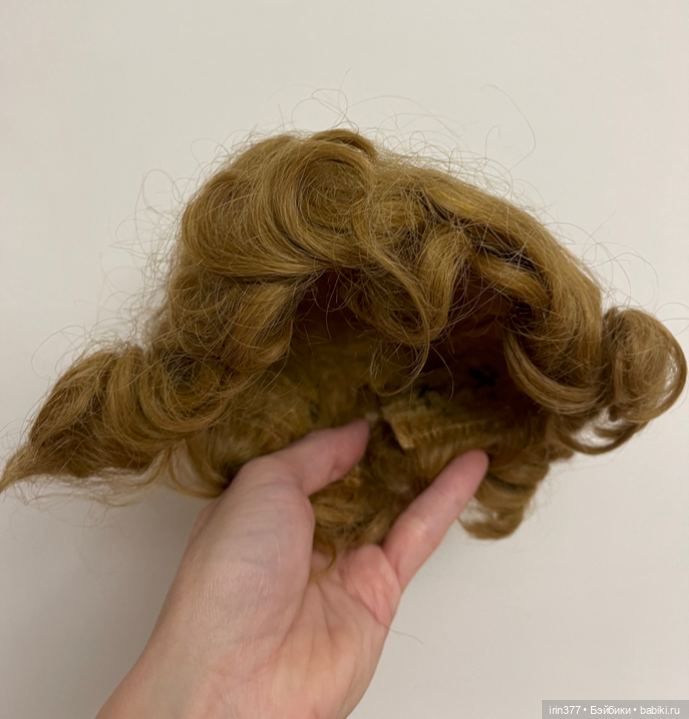 Парик винтаж натуральный — Другое для антикварных кукол