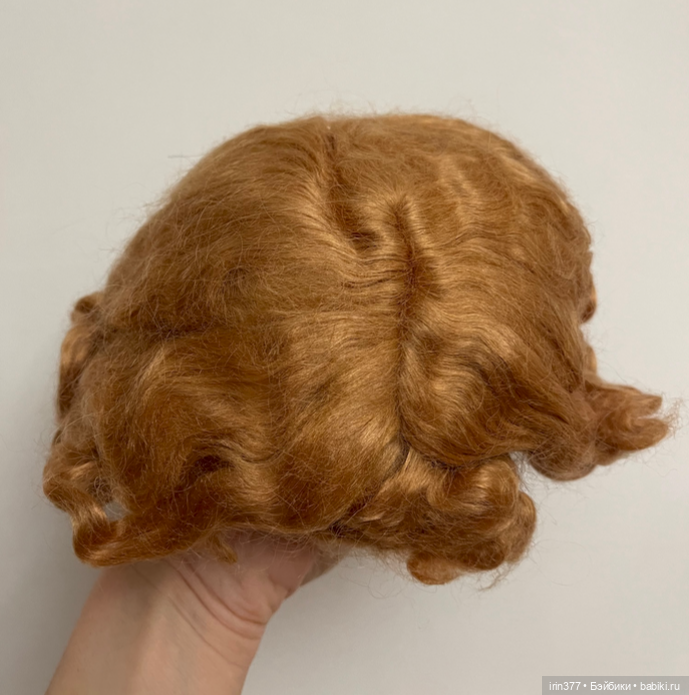 Парик мохер натуральный — Другое для антикварных кукол (фото 5)