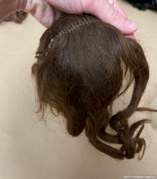 Парик старинный — Другое для антикварных кукол (фото 3)