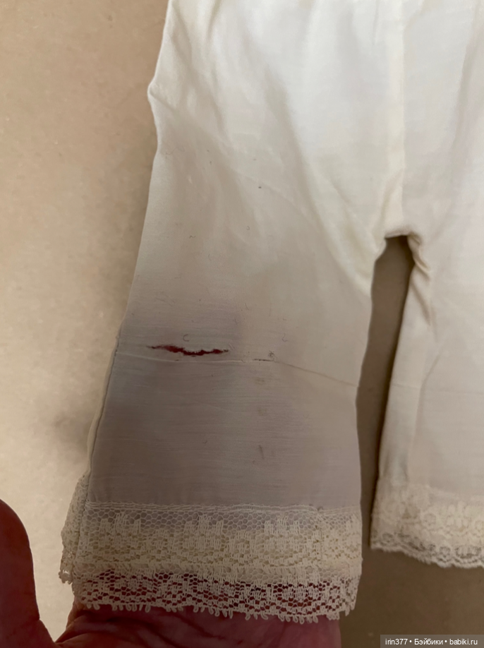 Панталоны для антикварной куклы (фото 6)