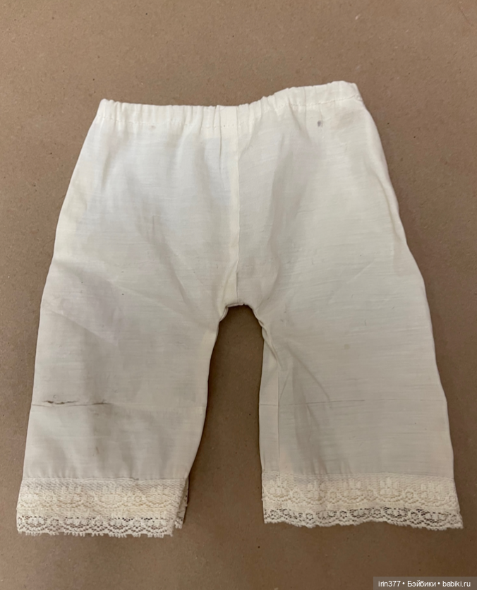 Панталоны для антикварной куклы (фото 7)