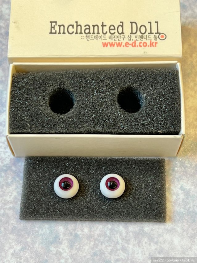 Глаза Enchanted Doll milky - 55 (фото 3)
