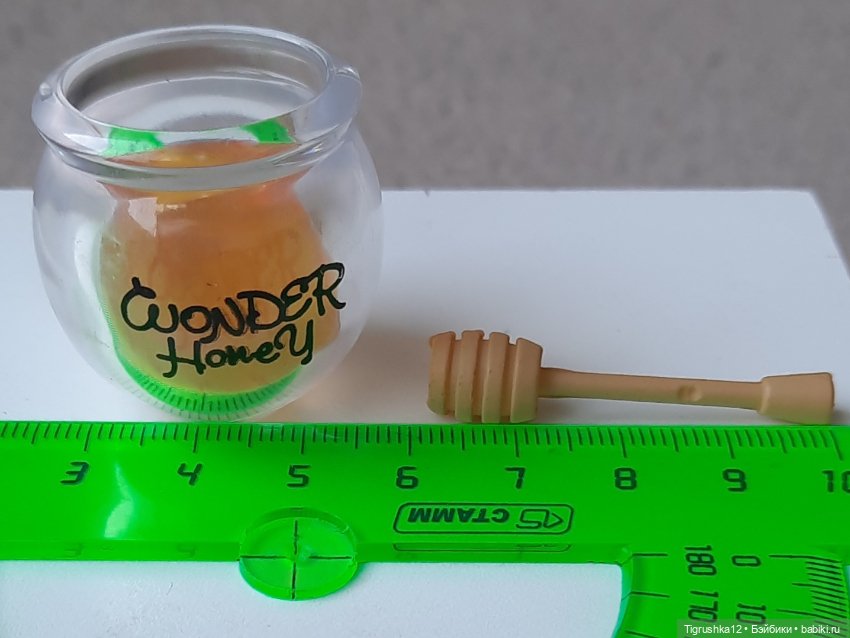 Горшочек с мёдом — Миниатюра для кукол (фото 4)